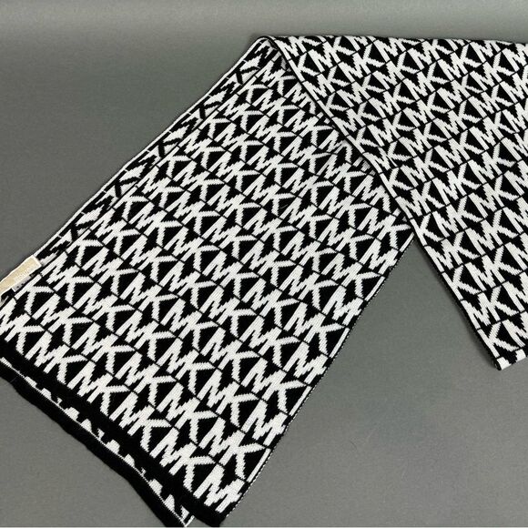 Michael Kors Accessories - Michael Kors Monogram Acrylic Scarf